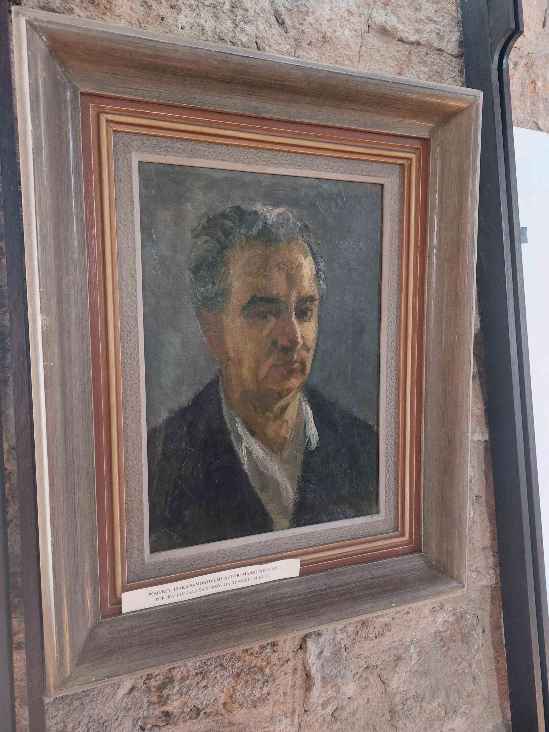 ✨ U Muzeju Jevreja Bosne i Hercegovine možete vidjeti lične predmete i portret Isaka Samokovlije, djelo Marija Mikulića! ✨