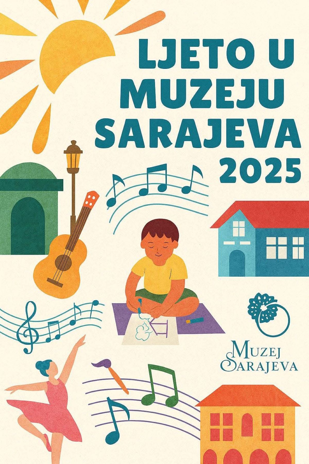 🎨🎶 Ljeto u Muzeju Sarajeva je u toku! Brojni programi ispunjavaju muzejske prostore – predavanja, radionice, koncerti i poetski susreti odvijaju se tokom cijelog ljeta na više lokacija: Svrzina kuća, Brusa bezistan, Despića kuća, Muzej Sarajevo 1878–1918 i Muzej Jevreja BiH.