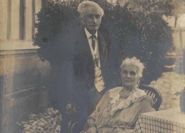 1709 - Makso Despić sa suprugom